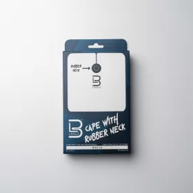   L3VEL3 - Cape With Rubber Neck - Beterítő Kendő Gumírozott Nyakrésszel (Fehér)