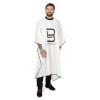L3VEL3 - Cape With Rubber Neck - Beterítő Kendő Gumírozott Nyakrésszel (Fehér)