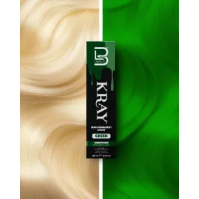   L3VEL3 - Kray Semi Permanent Color - Fizikai Hajszínező - Zöld (Green) 100ml