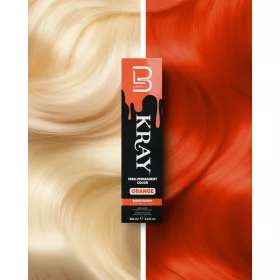   L3VEL3 - Kray Semi Permanent Color - Fizikai Hajszínező - Narancssárga (Orange) 100ml