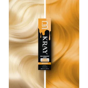   L3VEL3 - Kray Semi Permanent Color - Fizikai Hajszínező - Világos Narancssárga (Light Orange) 100ml