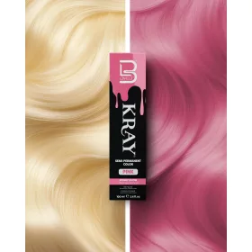   L3VEL3 - Kray Semi Permanent Color - Fizikai Hajszínező - Pink (Pink) 100ml