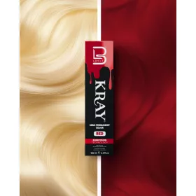   L3VEL3 - Kray Semi Permanent Color - Fizikai Hajszínező - Piros (Red) 100ml