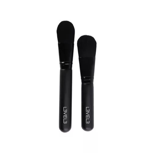 L3VEL3 - Facial Mask Brush Set - 2 Darabos Arcmaszk Ecset Szett
