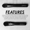 L3VEL3 - Facial Mask Brush Set - 2 Darabos Arcmaszk Ecset Szett