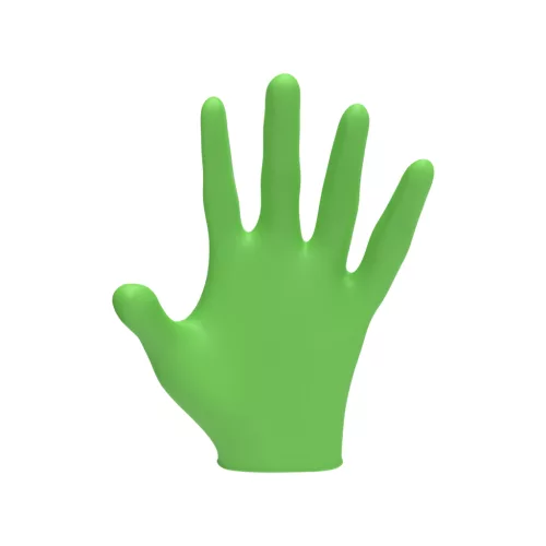 L3VEL3 - Nitrile Gloves - Nitril Gumikesztyű - 100 db (Lime, L)