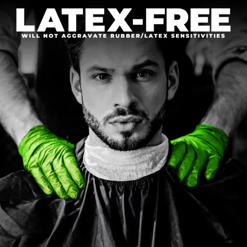 L3VEL3 - Nitrile Gloves - Nitril Gumikesztyű - 100 db (Lime, L)
