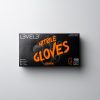 L3VEL3 - Nitrile Gloves - Nitril Gumikesztyű - 100 db (Orange, XL)