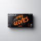L3VEL3 - Nitrile Gloves - Nitril Gumikesztyű - 100 db (Orange, S)