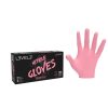L3VEL3 - Nitrile Gloves - Nitril Gumikesztyű - 100 db (Pearl Pink, M)