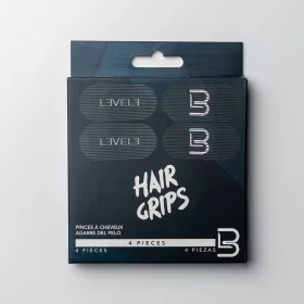 L3VEL3 - Hair Grips - 4 Darabos Hajszeparátor Szett