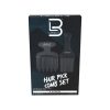 L3VEL3 - Hair Pick Comb Set - 2 Darabos Afrofésű Szett