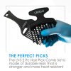L3VEL3 - Hair Pick Comb Set - 2 Darabos Afrofésű Szett