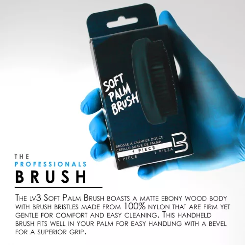 L3VEL3 - Soft Palm Brush - Barber Hajkefe