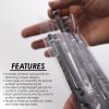 L3VEL3 - Liner Pencils - 6 Darabos Fekete Kontúrceruza Szett
