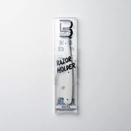 L3VEL3 - Razor Holder - Nyeles Borotva (Fehér)