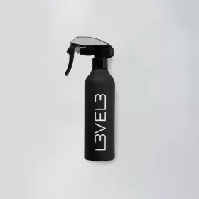   L3VEL3 - Rubberized Spray Bottle - Gumírozott Vizező (Fekete)
