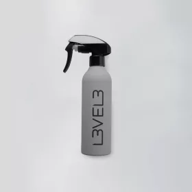   L3VEL3 - Rubberized Spray Bottle - Gumírozott Vizező (Szürke)