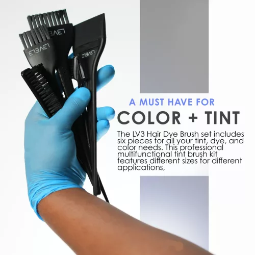 L3VEL3 - 6 PC Tint Brush Set - 6 Darabos Kefe és Ecset Szett