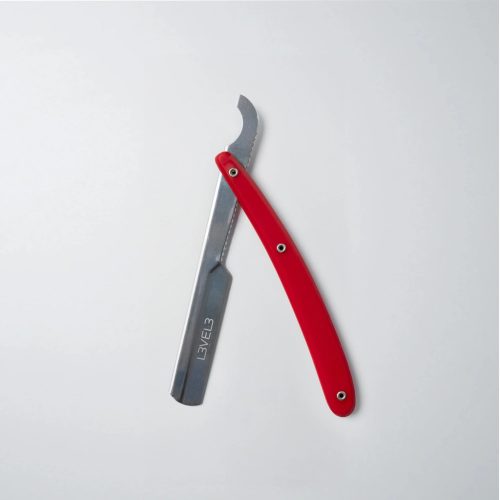 L3VEL3 - Turkish Razor Holder - Nyeles Borotva (Piros)