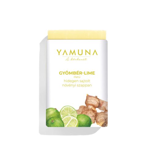 Yamuna Gyömbér-Lime hidegen sajtolt szappan