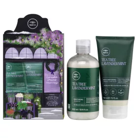   Paul Mitchell - Tea Tree Lavender Mint Karácsonyi Csomag (Sampon 300ml + Deep Conditioning Mineral Hair Mask 150ml)