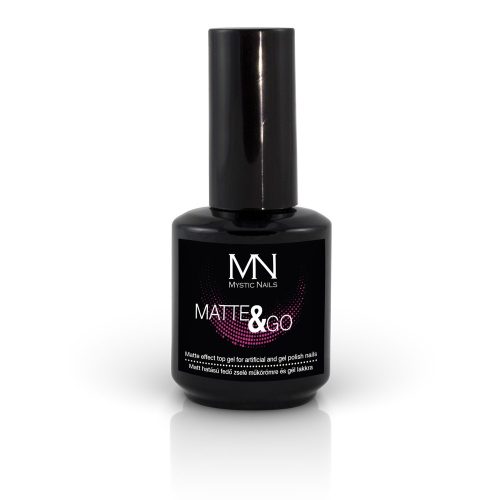 Mystic Nails Matte&Go univerzális matt fényzselé 10ml 