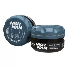   Nishman - Hair Styling Matte Wax (M9) - Vízbázisú Matt Hajwax 100ml
