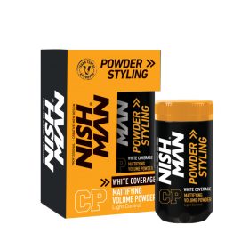   Nishman - White Coverage + Styling & Mattifying Volume Powder (CP) - Matt Hajpor 20g