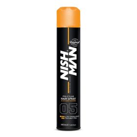   Nishman - Hair Styling Spray Ultra Hold (05) - Ultra Erős Tartású Hajlakk 400ml