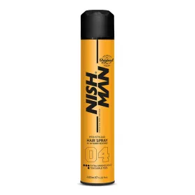   Nishman - Hair Styling Spray Extra Hold (04) - Erős Tartású Hajlakk 400ml
