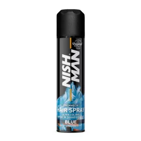   Nishman - Hair Coloring Mech Spray - Színező Spray - Kék 150ml
