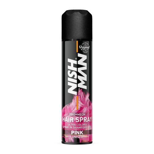 Nishman Hair Coloring Mech Spray - Pink 150ml