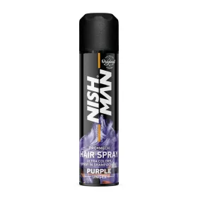   Nishman - Hair Coloring Mech Spray - Színező Spray - Lila 150ml