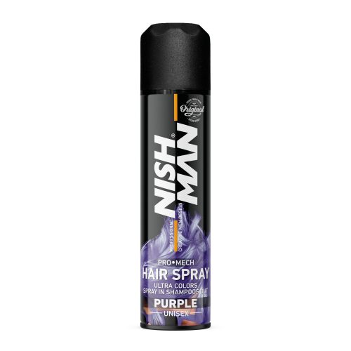 Nishman Hair Coloring Mech Spray - Purple 150ml