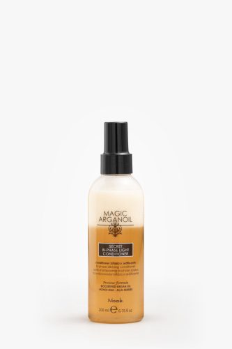 Nook - Secret Bi-Phase Light Conditioner - Kétfázisú, Selymes, Hajban Maradó Kondicionáló 200ml