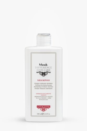 Nook - Energizing Shampoo - Serkentő, Revitalizáló Sampon Érzékeny Fejbőrre 500ml 