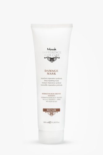 Nook - Repair Damage Mask - Mélyreható Regeneráló Maszk Közepes és Vastag Szálú Hajra 300ml