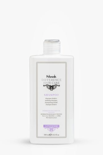 Nook - Leniderm Shampoo - Gyengéden Tisztító, Nyugtató Sampon 500ml 