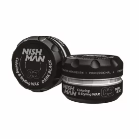 Nishman - Fekete Hajszínező Wax (C3) 100ml