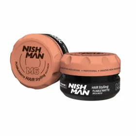   Nishman - Pliable Matte Hair Styling Inca Ichi (M6) - Vízbázisú Matt Hajwax 100ml
