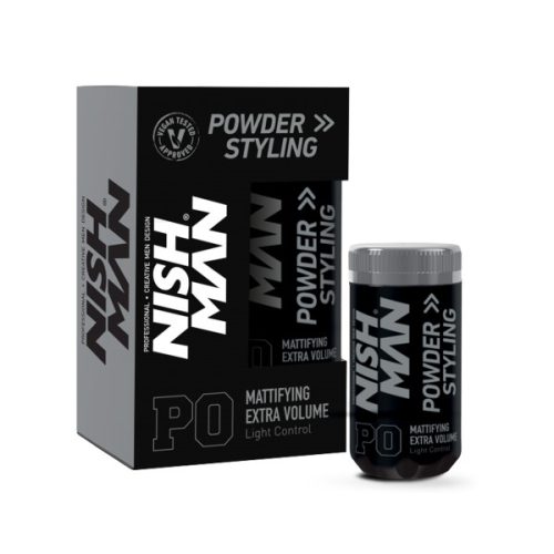 Nish Man Hair Styling Powder Hajpor - Light Control - 20 g