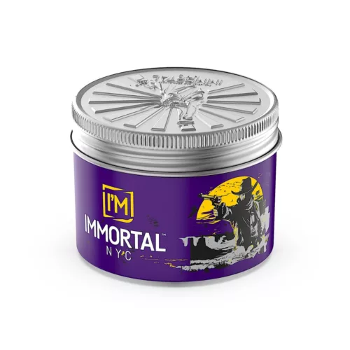 Immortal NYC - Wild West Super Natural Pomade - Erős Tartású, Matt Pomádé 100ml