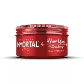   Immortal NYC - Hair Wax "Strawberry" - Erős Tartású, Fényes Hajwax 150ml