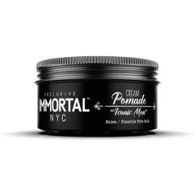   Immortal NYC - Cream Pomade "Iconic Men" - Rugalmas Tartású, Fényes Krém Pomádé 150ml