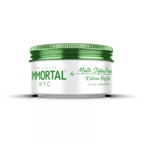   Immortal NYC - Matte Styling Pomade "Extreme Dry Look" - Extra Erős Tartású, Fény Nelküli Matt Wax 150ml