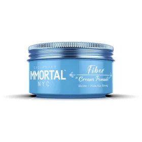   Immortal NYC - Fiber "Cream Pomade" - Rugalmas Tartású, Fényes Rost Krém Pomádé 150ml