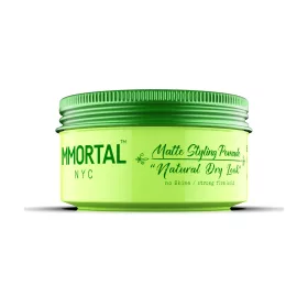   Immortal NYC - Matte Styling Pomade "Natural Dry Look" - Erős Tartású, Matt Pomádé 150ml