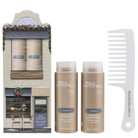   Paul Mitchell - Original Karácsonyi Csomag (Awapuhi Sampon 300ml + Awapuhi Balzsam 300ml + Detangler Comb)