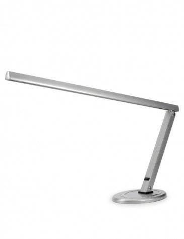 Asztali műkörmös lámpa LED izzóval (12W) -ezüst-